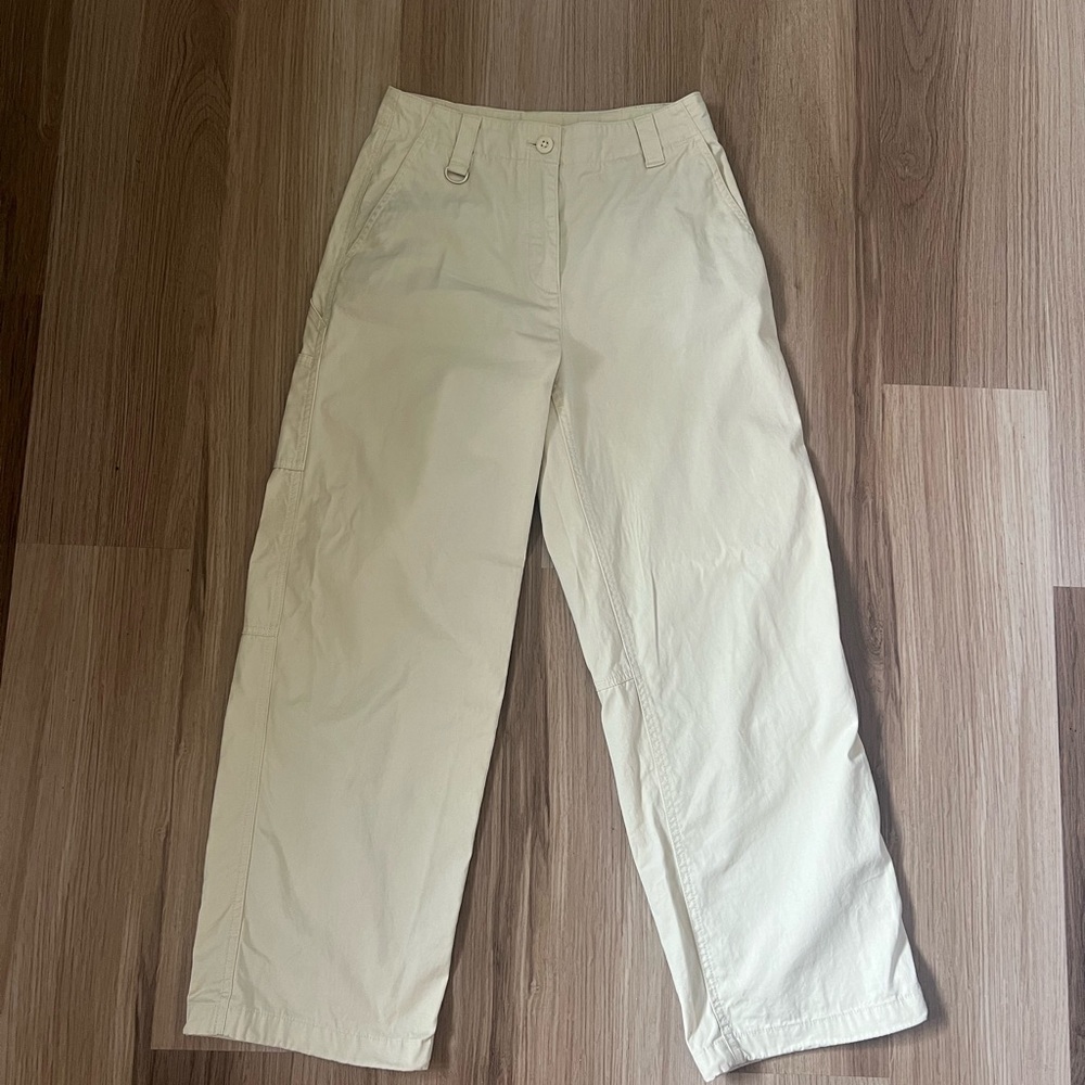 Musinsa Standard Cream Straight Leg Pants